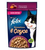 Felix Sensations Duck and Carrot 75 гр