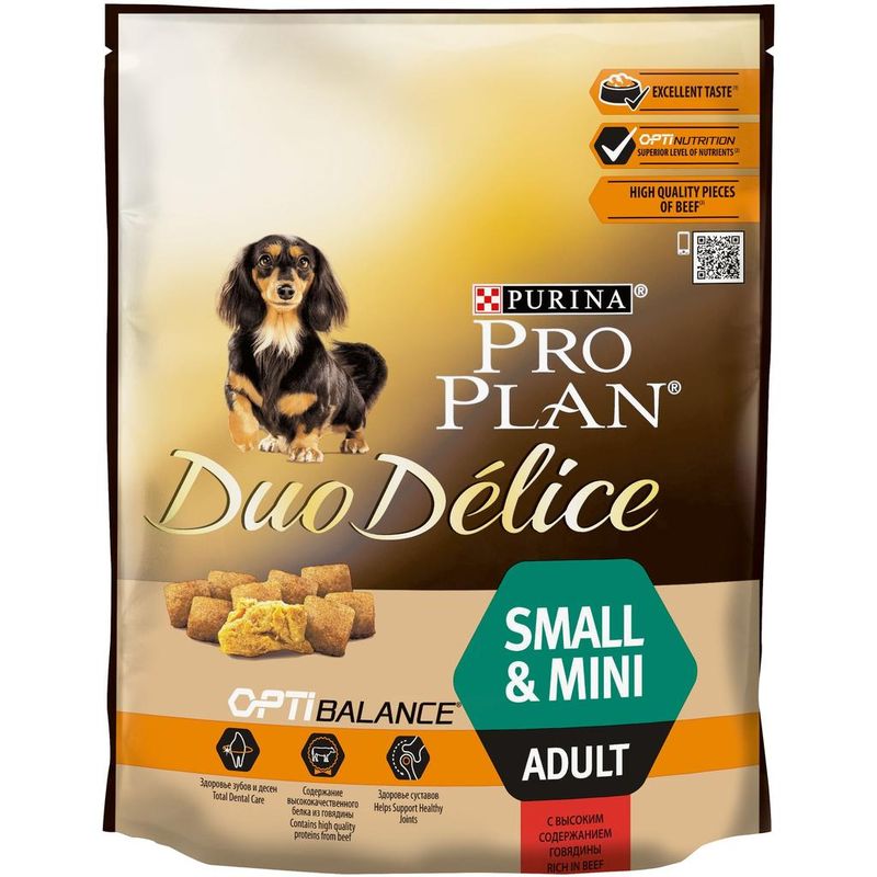 Purina Pro Plan Duo Delice Small & Mini Adult Beef & Rice 700 гр