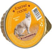 Кошачье счастье Ламистер Корм д/кошек цыпленок 100 гр