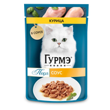 Perle, Нежное филе в соусе с курицей, пауч 75 гр