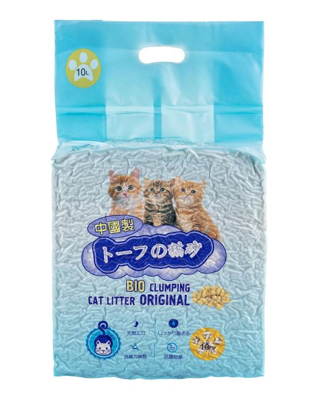 Соевый комкующийся наполнитель, без запаха 6 л