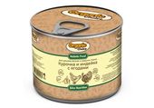 Консервы д/щенков мелких и средних пород курочка и индейка с ягодами 240 гр