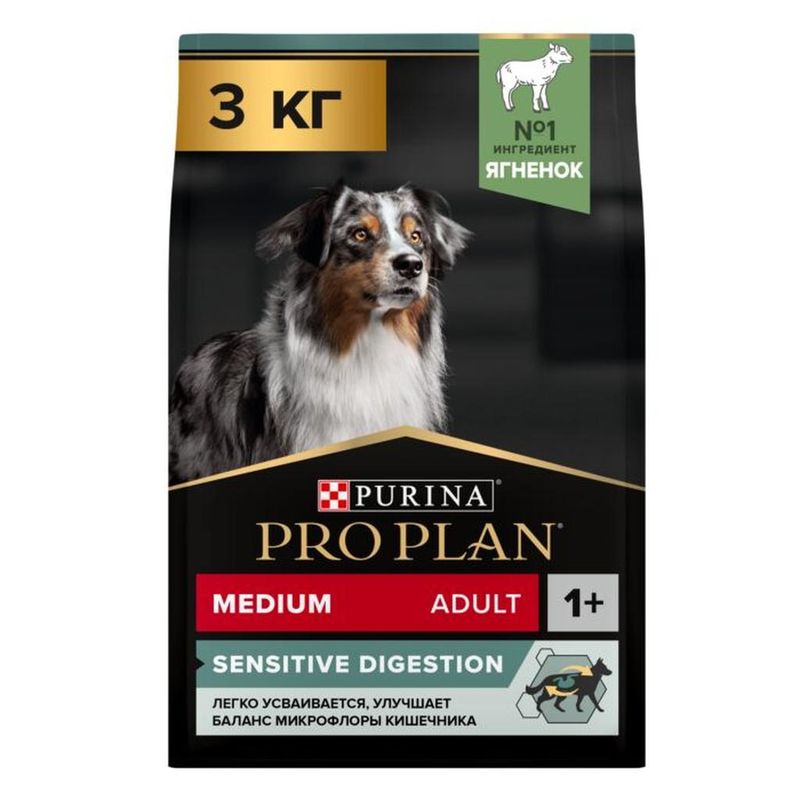 Purina Pro Plan Dog Medium Adult Sensitive Digestion OPTIDIGEST 1,5 кг