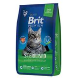 Brit Premium Cat Sterilised Chicken 2 кг