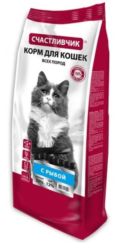 Корм для кошек с рыбой 5 кг