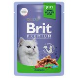 Brit Premium Cat Pouch Chicken in Jelly 85 гр