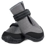 Ботинки для собак, серые (4 шт) L 