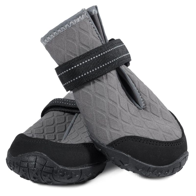 Ботинки для собак, серые (4 шт) L (6 х 5,5 х 5 см)