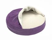 Дарэлл, лежак круглый "КАРМАН-Бархат", 65 х 65 х 12 см синий