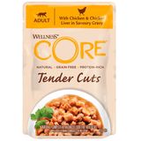 CORE Tender Cuts Chicken & Chicken Liver 85 гр