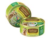 Домашние обеды для мини-пород: нежная индейка с рубцом и цукини 100 гр