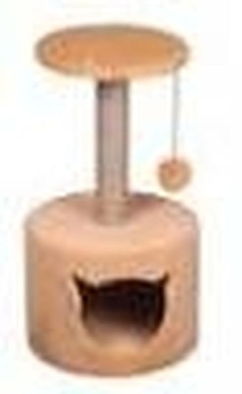 Домик с лежанкой круглый малый шт