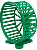 Колесо д/грызунов на подставке D14 см изумрудное