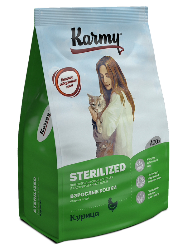 KARMY SPECIALIZED STERILIZED with Chicken 1,5 кг